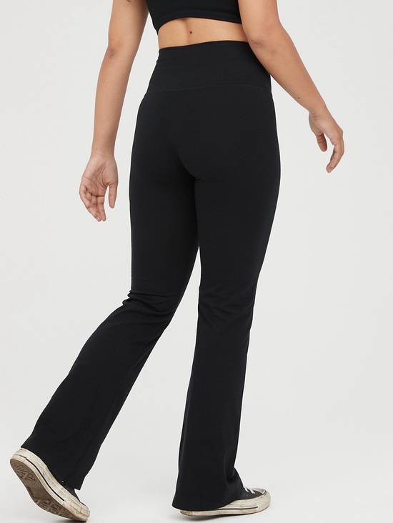 Offline Pants - OFFLINE By Aerie OG Cotton High Waisted Flare Legging